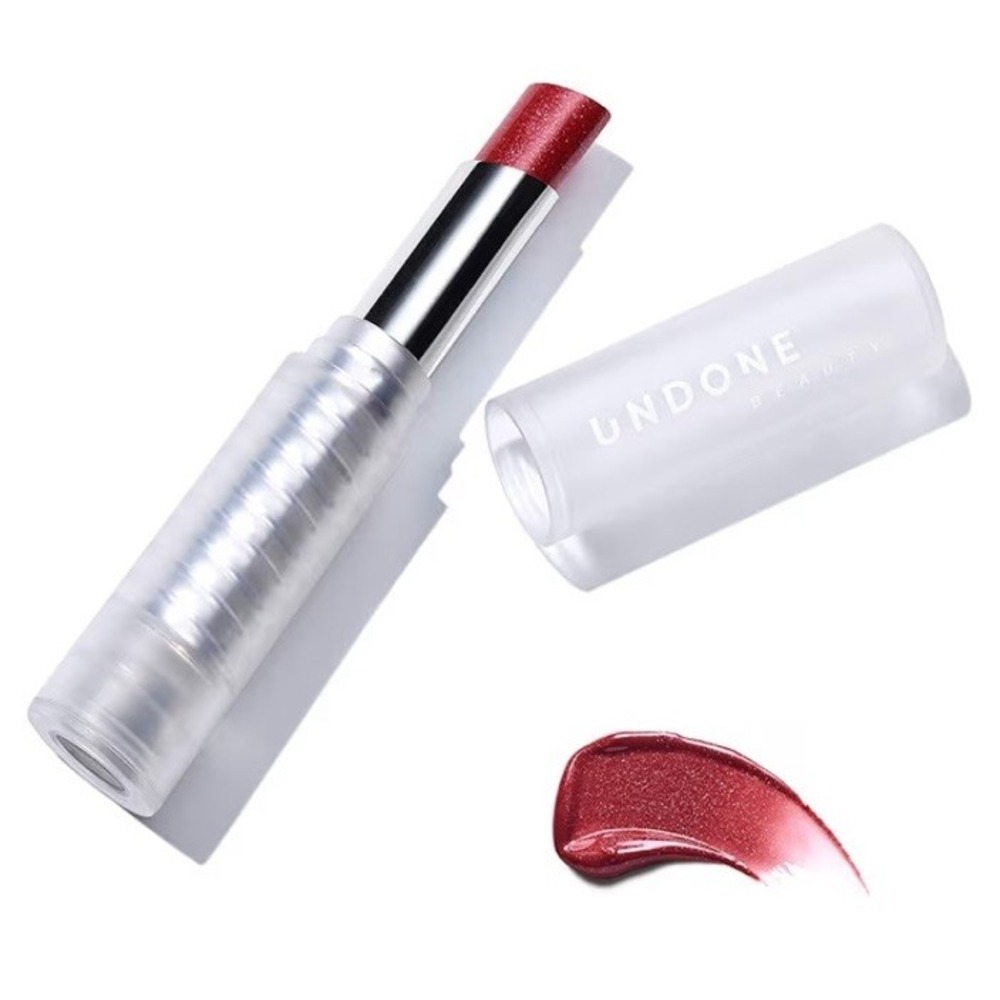 UNDONE Light on Lip Hydrating Light Reflecting ROYAL RED‎ Aloe + Coconut Oil